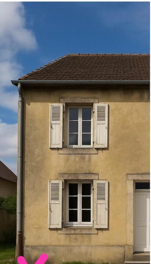 Avant rénovation de façade